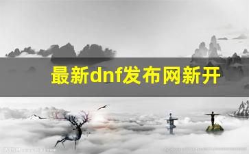 最新dnf发布网新开服(dnf2021发布会官网)