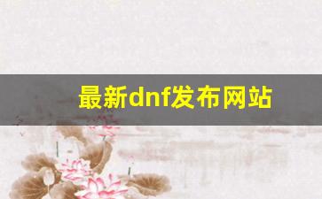 最新dnf发布网站(dnf100发布网) (2)