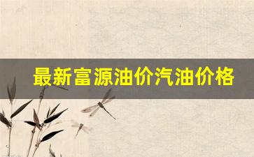 最新富源油价汽油价格-富源加油站电话