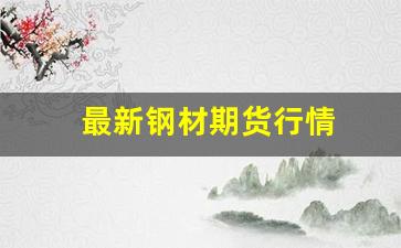 最新钢材期货行情(国际钢材期货行情)_https://www.fzdzcxj.com_创业板_第1张