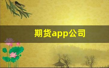 期货app公司(期货app官方版)_https://www.xzdzcjn.com_创业板_第1张
