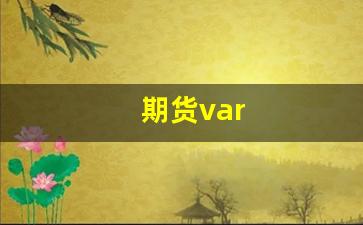 期货var(期货var线)_https://www.huakunhengjia.com_期货资讯_第1张