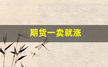 期货一卖就涨(期货为什么一买就跌一卖就涨晕死了)_https://www.qldgs.com_期货_第1张