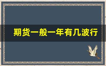 期货一般一年有几波行情(期货市场一年有多少个交易日)_https://www.qldgs.com_内盘期货_第1张