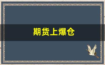 期货上爆仓(期货爆仓后还有钱吗)_https://www.taocizhiliang.com_装修流程_第1张