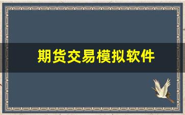 期货交易模拟软件(期货交易模拟软件app)_https://www.wanyuyiyao.com_上交所_第1张