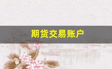 期货交易账户(期货交易账户条件)_https://www.nalian8.com_创业板_第1张