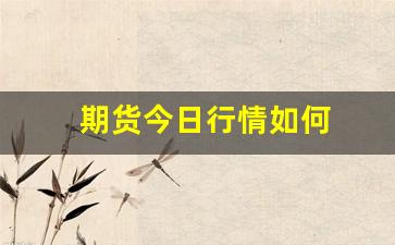 期货今日行情如何(期货今日的最新行情)_https://www.senxinmaoyi.com_快递查询_第1张