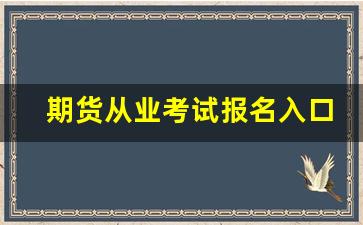 期货从业考试报名入口(期货从业考试2022报名时间)_https://www.gfdzclz.com_北交所_第1张