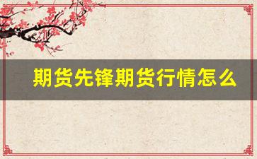 期货先锋期货行情怎么样(期货先锋是正规平台吗)_https://www.haiwangdasha.com_广期所_第1张