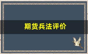 期货兵法评价(期货兵法这本书怎么样)_https://www.xzdzchf.com_上交所_第1张