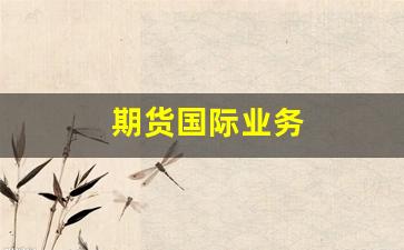 期货国际业务