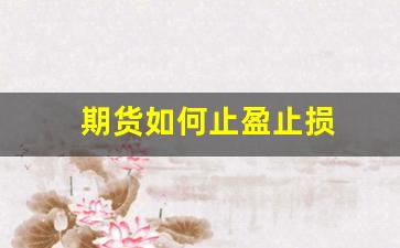 期货如何止盈止损(期货止盈止损什么意思)_https://www.fzdzcxj.com_科创板_第1张