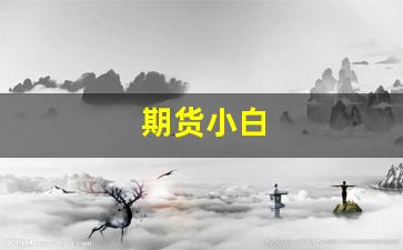 期货小白(期货小白入门)_https://www.syklpowerbike.com_北交所_第1张