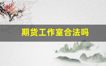 期货工作室合法吗(期货非法经营一般怎么判)_https://www.fzdzcxj.com_深交所_第1张
