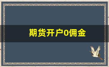 期货开户0佣金(期货开户哪家公司开户好)_https://www.hangfeite.com_上交所_第1张