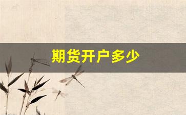 期货开户多少(期货开户多少钱 怎么开户)_https://www.senxinmaoyi.com_快递查询_第1张