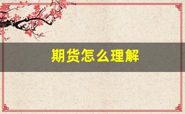 期货怎么理解(期货怎么理解解释的)_https://www.xzdzcjn.com_创业板_第1张