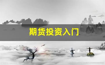 期货投资入门(期货投资入门书籍)_https://www.gfdzclz.com_上交所_第1张