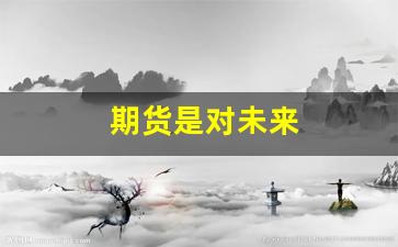 期货是对未来(期货是对未来价格的预测吗)_https://www.xzdzcjx.com_科创板_第1张