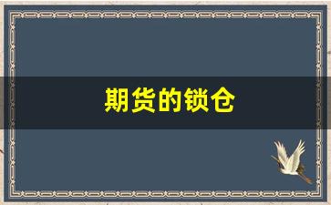 期货的锁仓(期货的锁仓第二天不平仓怎么办)_https://www.fzdzcxj.com_北交所_第1张