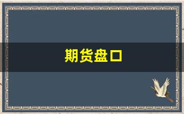 期货盘口(期货盘口现手是什么意思)_https://www.gfdzclz.com_科创板_第1张