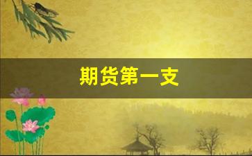 期货第一支(首个期货品种是)_https://www.xzdzcjn.com_上交所_第1张