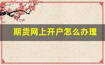 期货网上开户怎么办理(期货交易所网上开户)_https://www.eamstsz.com_创业板_第1张