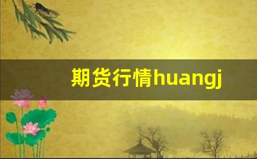 期货行情huangjin(期货行情黄金)_https://www.gfdzclz.com_创业板_第1张