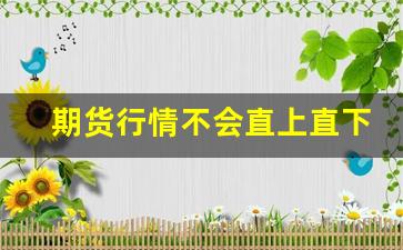 期货行情不会直上直下的原因(期货行情不会直上直下的原因是什么)_https://www.haiwangdasha.com_中金所_第1张