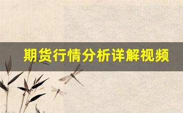期货行情分析详解视频下载(期货行情官方下载)_https://www.jianghaiboli.com_期货_第1张