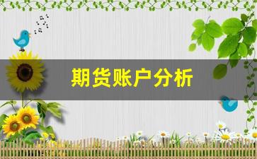 期货账户分析(期货账户分析盈亏比300%是什么意思)_https://www.dcjwmf.com_郑商所_第1张