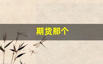 期货那个(期货那个交易所手续费便宜)_https://www.wguangz.com_郑商所_第1张