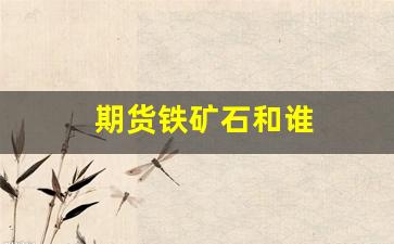 期货铁矿石和谁(期货铁矿石最新行情走势)_https://www.jnskb.com_效果图_第1张
