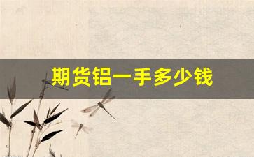 期货铝一手多少钱(期货铝的手续费是多少)_https://www.xzdzcjn.com_创业板_第1张