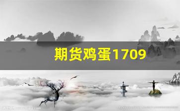 期货鸡蛋1709(期货鸡蛋手续费一手多少钱)_https://www.xzdzchf.com_深交所_第1张