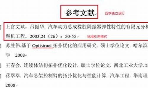 本科生参考文献格式_本科生论文参考文献格式