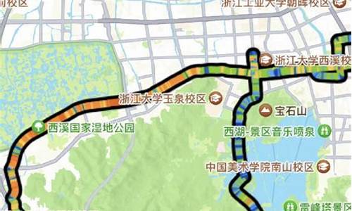 杭州短途骑行路线_杭州短途骑行路线图