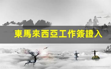 東馬來西亞工作簽證入境方便嗎(去馬來西亞工作簽證)