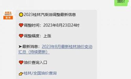 桂林油价查询实时_桂林油价查询实时价格表