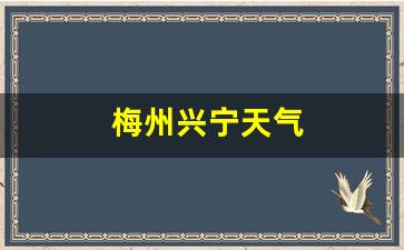 梅州兴宁天气_梅州兴宁天气一周预报查询