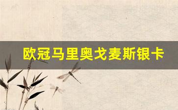 马里奥戈麦斯西装-欧冠马里奥戈麦斯银卡