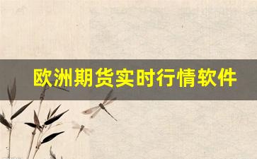 欧洲期货实时行情软件(欧洲期货市场)_https://www.erdeww.com_期货_第1张