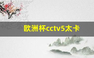 欧洲杯cctv5转播-欧洲杯cctv5太卡
