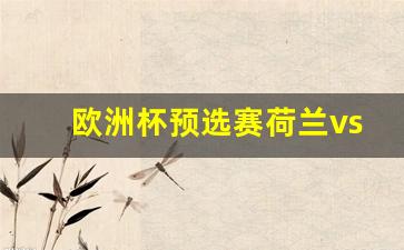 欧洲杯预选赛荷兰vs德国-2020欧洲杯颈选赛荷兰vs德国