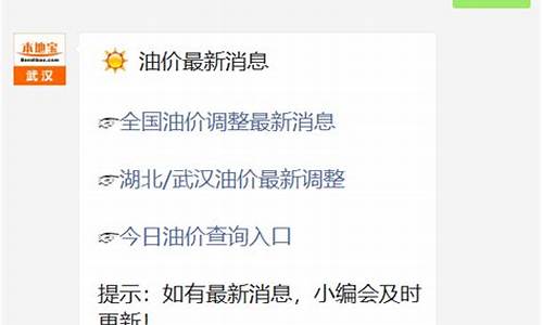 武汉汽油价格最新调整最新消息今天_武汉今日汽油价格网