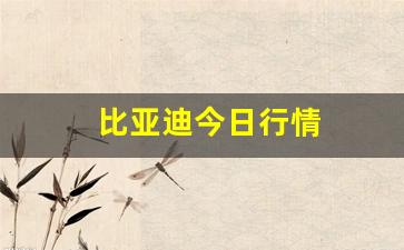 比亚迪今日行情(比亚迪今日行情走势)_https://www.dcjwmf.com_上期所_第1张
