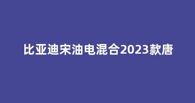 比亚迪宋油电混合2023款唐(比亚迪宋油电混合价格)_广期所_第1张_财经网 比亚迪宋油电混合2023款唐(比亚迪宋油电混合价格)_https://www.lclxwz.com_广期所_第1张