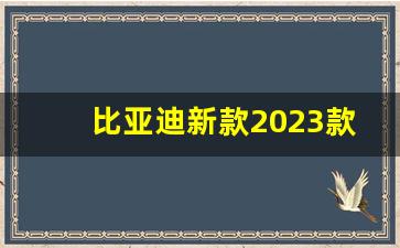 比亚迪新款2023款报价(比亚迪海豚新款2023款报价)_https://www.qldgs.com_内盘期货_第1张