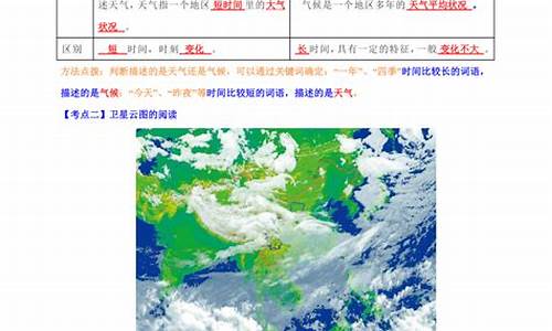 气候学知识点_气候学概念